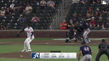 Miguel Cienfuegos In play, run(s) to Tommy Troy