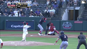 Pete Hansen In play, no out to Ethan O'Donnell