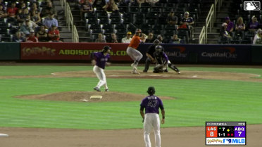 Colby Halter homers (1) on a fly ball to right center field. Jack Winkler scores.
