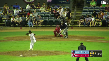 Maddux Houghton singles on a ground ball to left fielder Jared Sundstrom. Ricardo Olivar scores. Jake Rucker to 3rd.