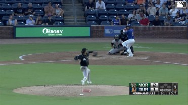 Nick Madrigal homers (2) on a fly ball to left center field.