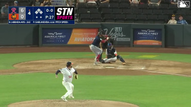 Victor Labrada homers (7) on a fly ball to right center field.