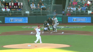 Ben Gobbel strikes out swinging and Kyren Paris caught stealing 2nd, catcher Jesus Rodriguez to second baseman Nate Furman to catcher Jesus Rodriguez.