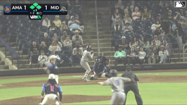 Manuel Pena flies out to center fielder Ryan Lasko. Jesus Valdez scores.