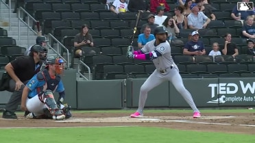 Victor Robles doubles in his first outing off IL