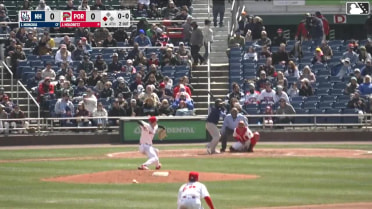 John Holobetz In play, run(s) to Ismael Munguia