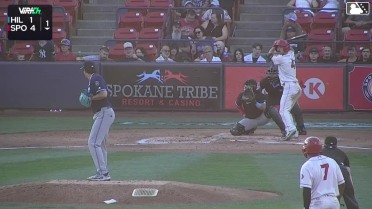 Tommy Hopfe singles on a fly ball to shortstop Wallace Clark. Derek Bernard scores. Kelvin Hidalgo scores.