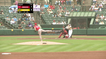 Nationals  prospect Jacob Young belts a solo home run