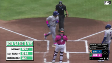 Francisco Alvarez's two-run home run