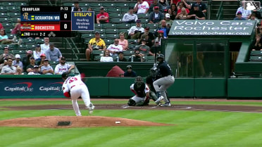 Marco Luciano homers (16) on a fly ball to left field.