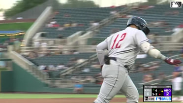 Abimelec Ortiz's two-run home run
