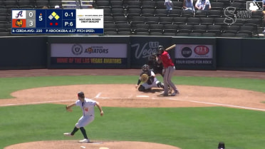 Christian Cerda doubles (6) on a line drive to left fielder Jared Dickey. Tyler Locklear scores. Jose Fernandez scores.