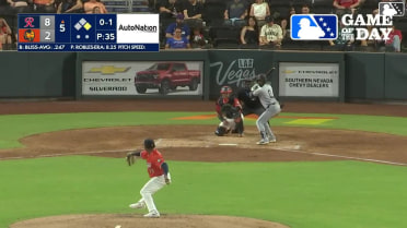 Ryan Bliss homers (4) on a fly ball to right field. Alejo Lopez scores.