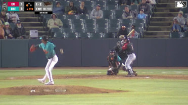 Luis De León In play, run(s) to Seth Stephenson