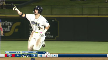 Blake Mitchell clobbers home run for Columbia