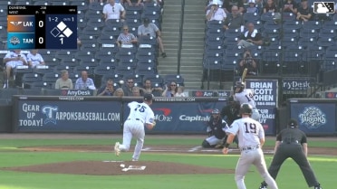 Nick Dumesnil singles on a ground ball to right fielder Brando Mayea, deflected by second baseman Christofer Reyes. Jordan Yost scores. Michael Oliveto to 3rd.