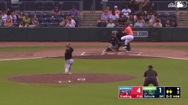 Robby Snelling Ball to Aaron Schunk