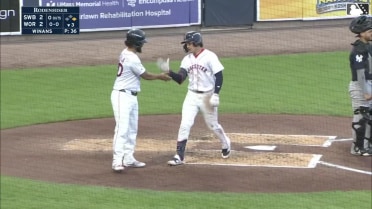 Mikey Romero hits his sixth homer of the year