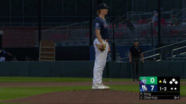 Johnny King fans six in four scoreless innings