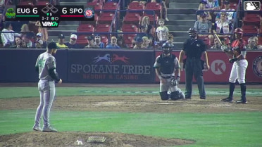 Jacob Hinderleider called out on strikes.