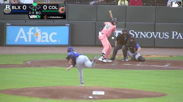 David McCabe reaches on a throwing error by second baseman Dylan O'Rae. Cal Conley scores. Lizandro Espinoza to 3rd.