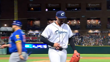 Shawn Armstrong's two strikeouts in Triple-A