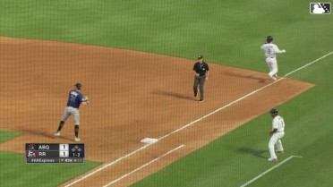 Hunter Stovall's sliding stop