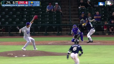Kelvin Ramirez Ball to Colton Becker
