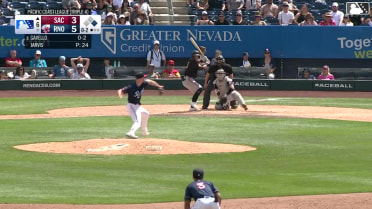 Thomas Gavello homers (4) on a fly ball to left center field. Turner Hill scores.