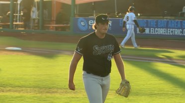 Coleman Borthwick tosses two scoreless frames