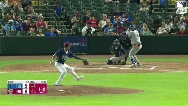 Jake Gelof homers (4) on a fly ball to right center field.