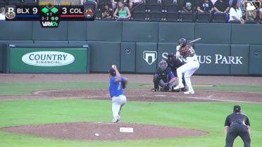 Jordan Groshans singles on a line drive to right fielder Dasan Brown. David McCabe scores. Tristin English to 3rd.
