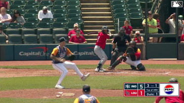 Dominic Fletcher homers (2) on a fly ball to center field. Davis Wendzel scores.