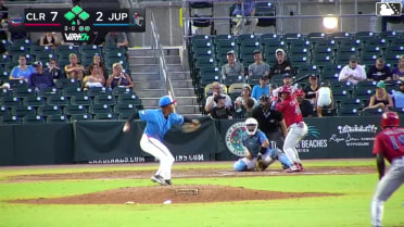 Franklyn Moreta In play, run(s) to Victor Cardoza