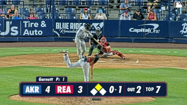 Ralphy Velazquez's second home run of the game