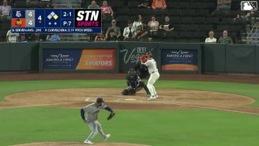 Brian Serven homers (6) on a fly ball to left center field. Michael Stefanic scores.