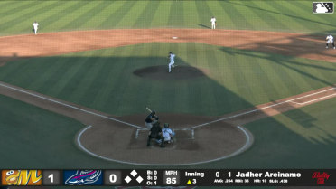 Jadher Areinamo homers (11) on a fly ball to left field.