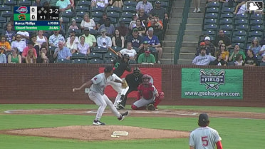 Edward Florentino's solo home run
