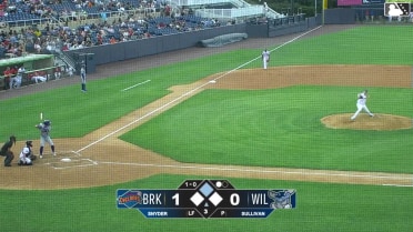 Trey Snyder homers (1) on a fly ball to center field. Antonio Jimenez scores.