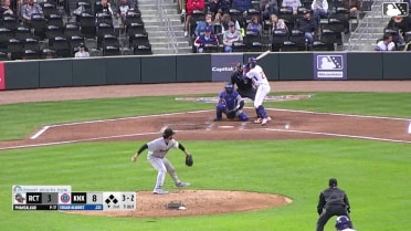 Carter Trice walks. Edgar Alvarez scores. Jordan Nwogu to 3rd. Ariel Armas to 2nd.