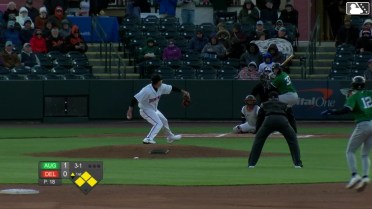 Caden Merritt walks. Conor Essenburg scores. Alex Lodise to 3rd. Luis Guanipa to 2nd.