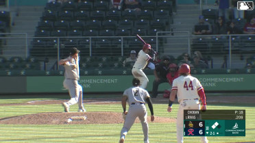 Brady Choban In play, run(s) to Leo Rivas
