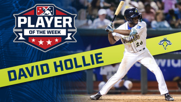 Hollie Named Carolina League Player of the Week
