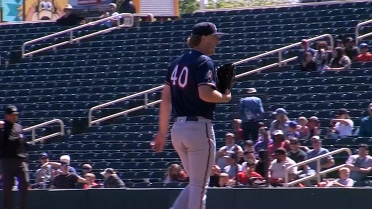 Kohl Drake throws five no-hit innings