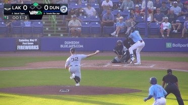 Josh Randall impresses with five strikeouts