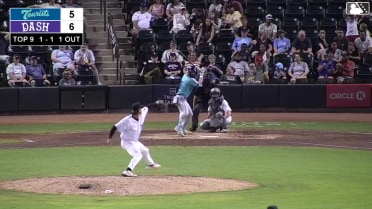 Aric McAtee In play, run(s) to Alejandro Nunez