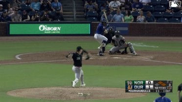 Trace Bright In play, run(s) to Tre' Morgan