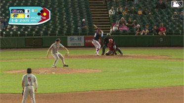 Luke Davis homers (3) on a fly ball to center field. Nick Biddison scores.