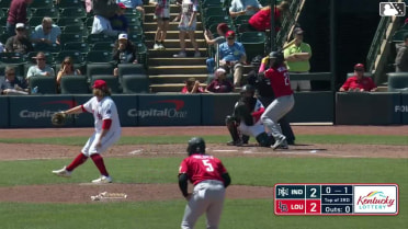 Davis Wendzel homers (6) on a fly ball to right center field. Esmerlyn Valdez scores.