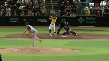 Bryce Eldridge drives in first run in Triple-A